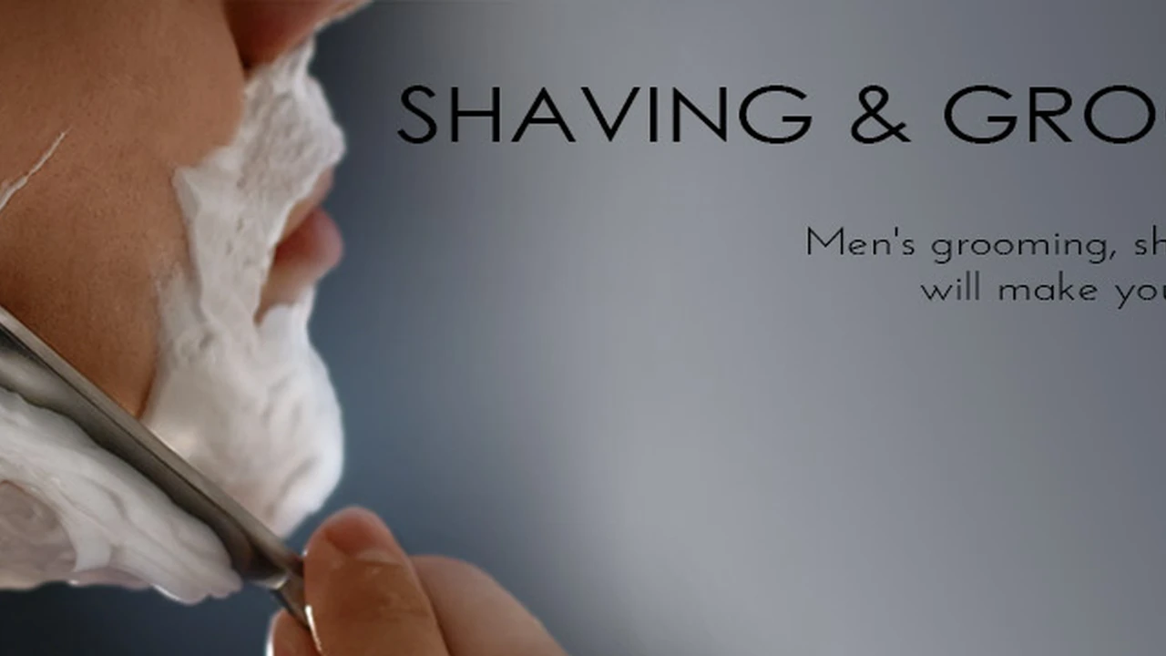 Close up on a plate of mashed potatoes, topped with baked pork chops with cream of mushroom soup, and a side of green beans.